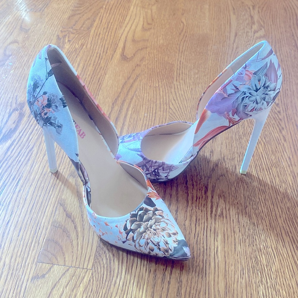 Floral heels